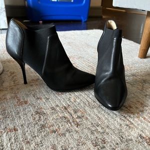 Jimmy Choo Decant Leather Stretch Side Chelsea